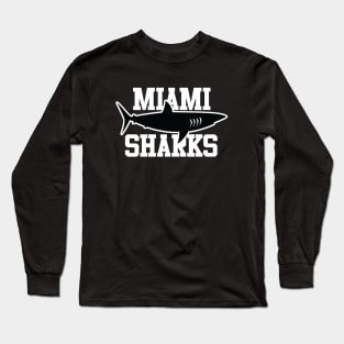 Miami Sharks shirt (Any Given Sunday, Willie Beamen) Long Sleeve T-Shirt